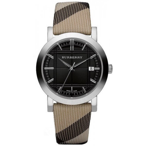 Buy Burberry Men's Watch The City Nova Check BU1772