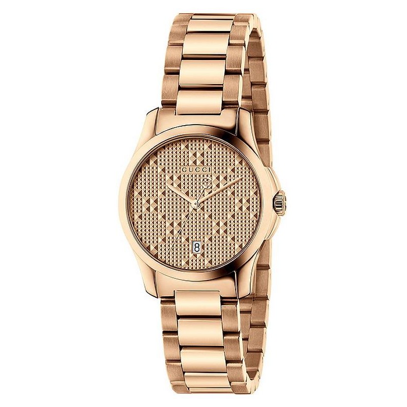 gucci watch ladies rose gold