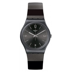 Swatch Unisex Watch Gent Blackeralda GB430