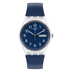 Swatch Unisex Watch Gent Rinse Repeat Navy GE725