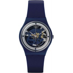 Swatch Unisexuhr Gent Squelette Blue GN245