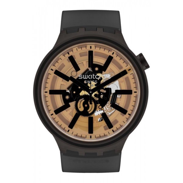 Comprar Reloj Swatch Big Bold Dark Taste SO27B115