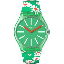 Buy Swatch Womens Watch New Gent Meadow Flowers SO29G104