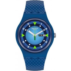 Swatch Unisex Watch New Gent Blue Blend SO29N701