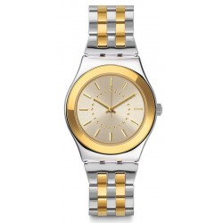 Reloj Swatch Mujer Irony Medium Goldensilver YLS207G