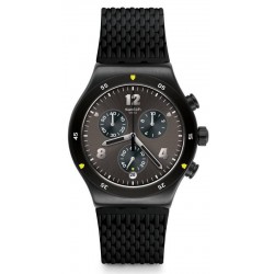 Swatch Herrenuhr Irony Chrono Darkbark YVB406