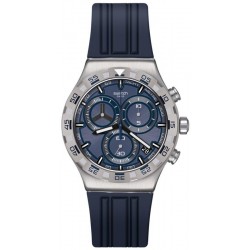 Swatch Men's Watch Irony Chrono Teckno Blue YVS473