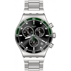 Buy Swatch Mens Watch Irony Chrono Dark Green Irony YVS506G